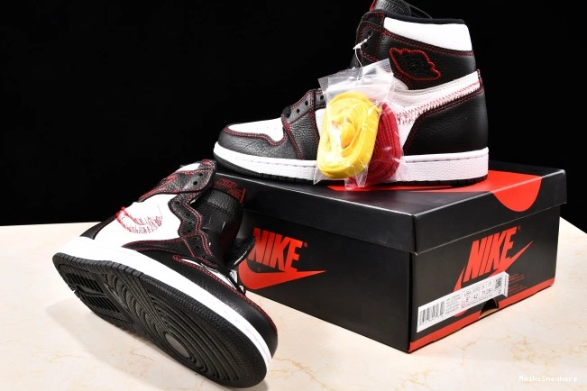 MaikeSneakers Defiant High Air Jordan 1 Yellow